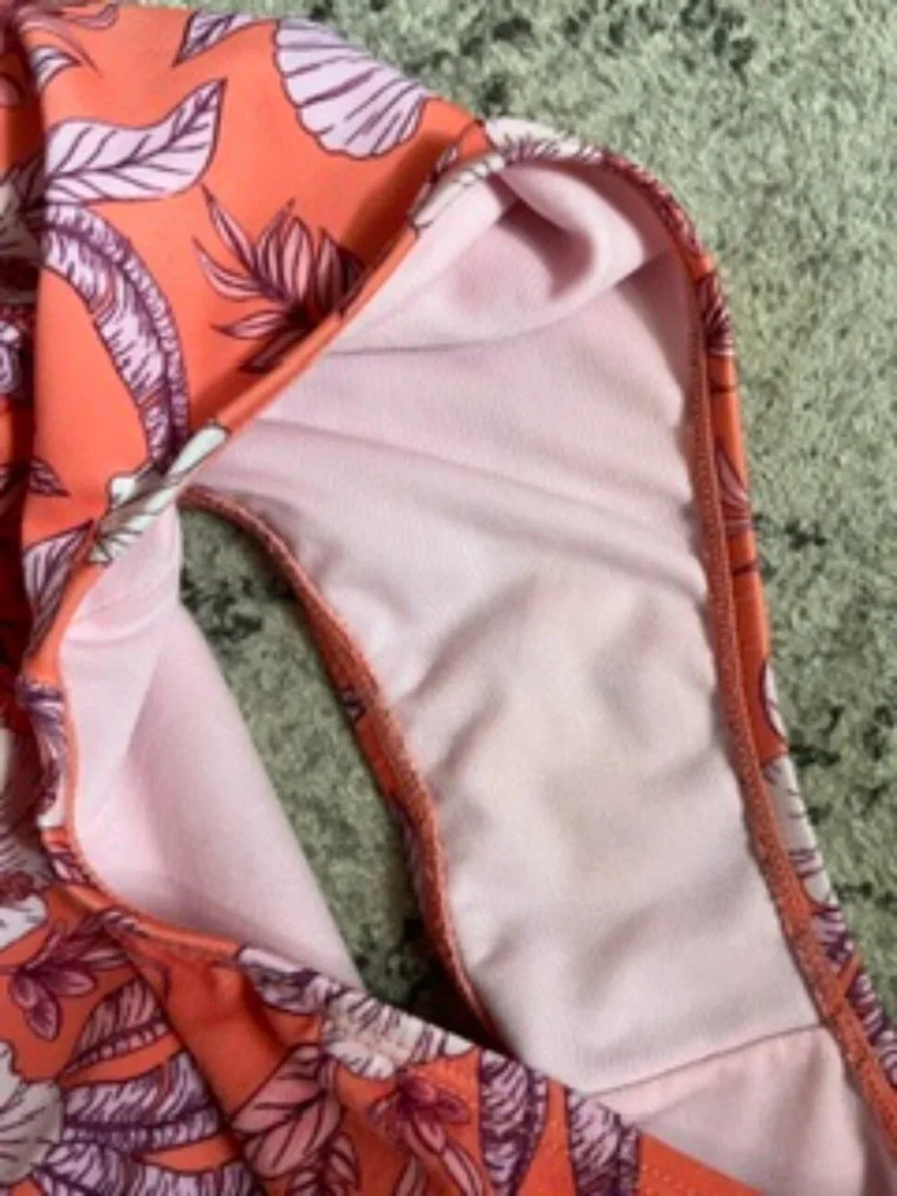 🧡3/$15 art class Floral One Piece Swimsuit Girls XL (14/16)